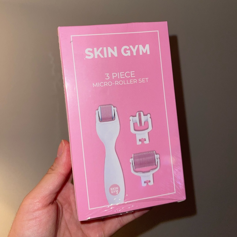 Skin Gym face beauty 3 piece micro roller set